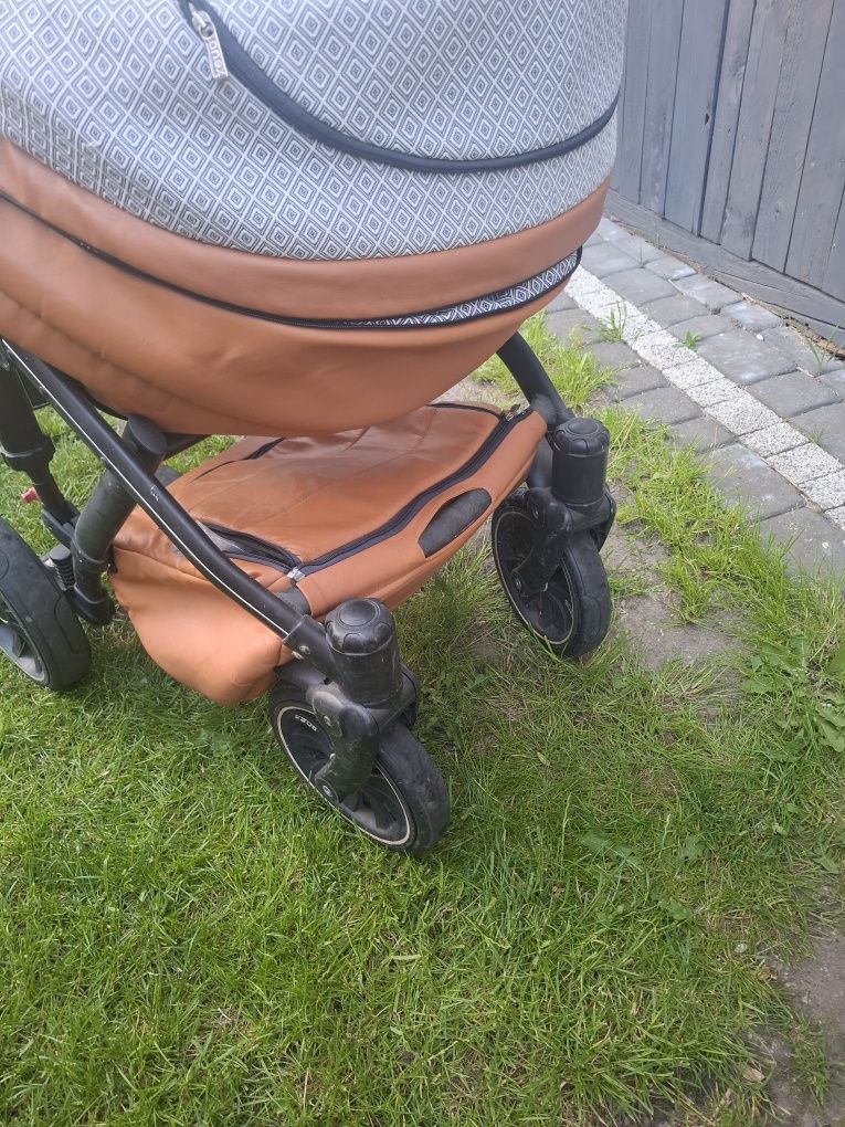 Wózek Anex Sport spacerówka plus gondola.