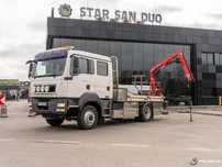 MAN TGM 13.290 4x4 BI FASSI F40B22 Żuraw Wciągarka DOKA  MAN TGM 13.290 4x4 BI FASSI F40B22 Żuraw Wciągarka DOKA Kamper