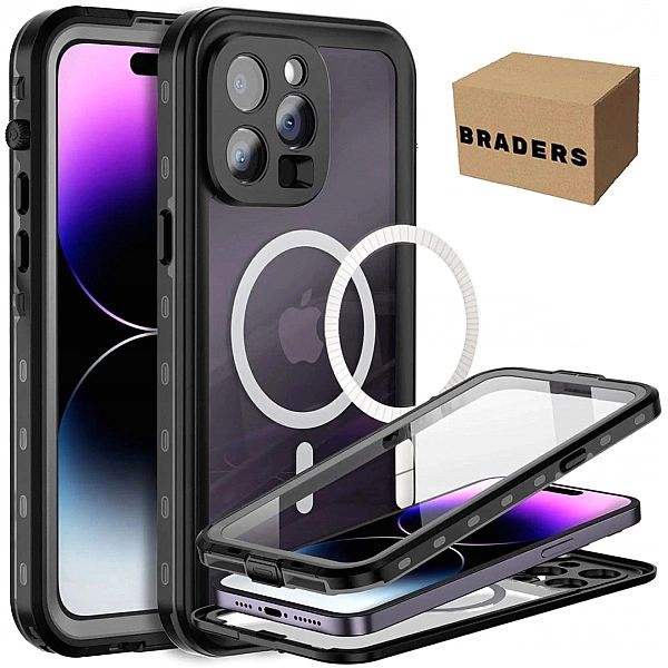 Etui wodoodporne IP68/360 z paskiem do iPhone 14 Pro - pokrowiec, fute