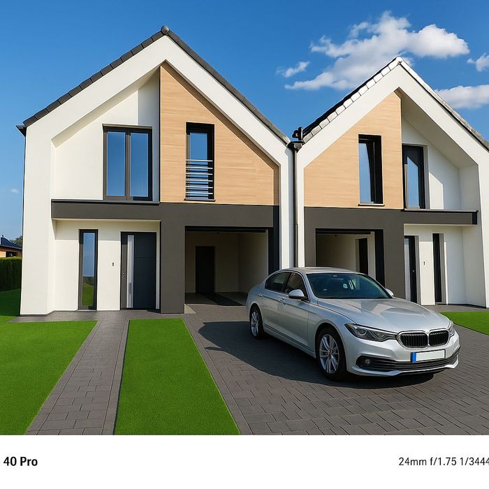 Dom bliżniak nowoczesny Mosina ,4 pokoje,3 garderoby, garaż, spiżarka