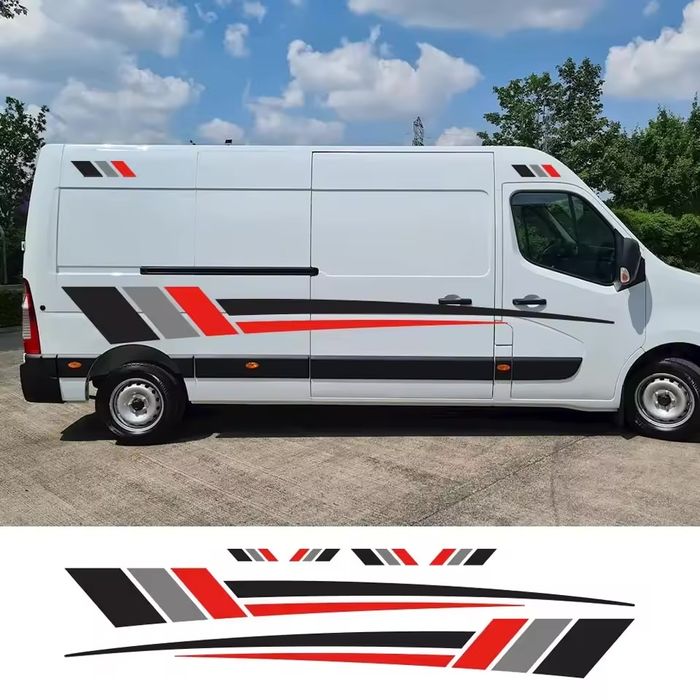 Zestaw naklejek Renault Master oklejenie naklejka Ducato Jumper