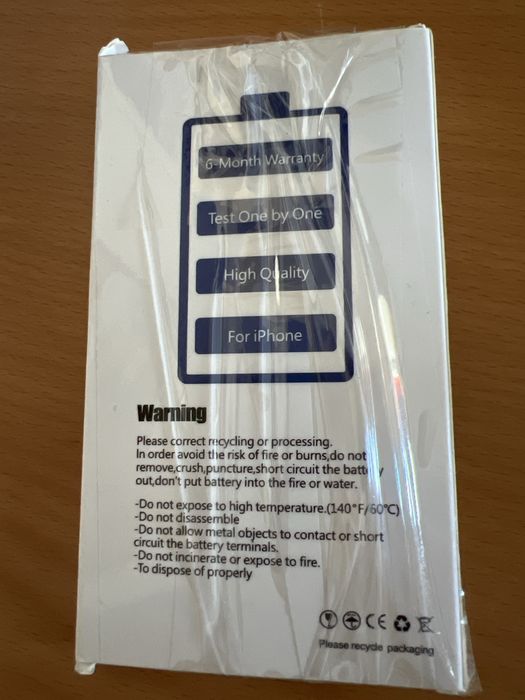 Bater li-ion iphone x