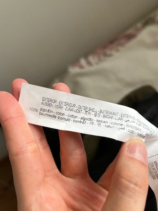 Marynarka żakiet khaki boucle z usztywnionymi ramionami viral Zara