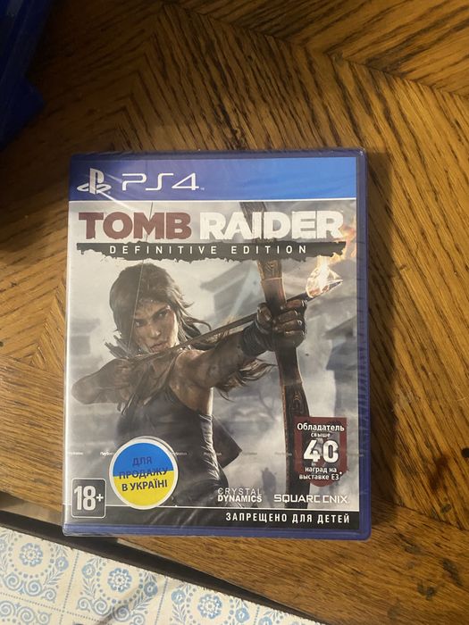 Tomb raidet НОВЫЙ в заводской пленке !