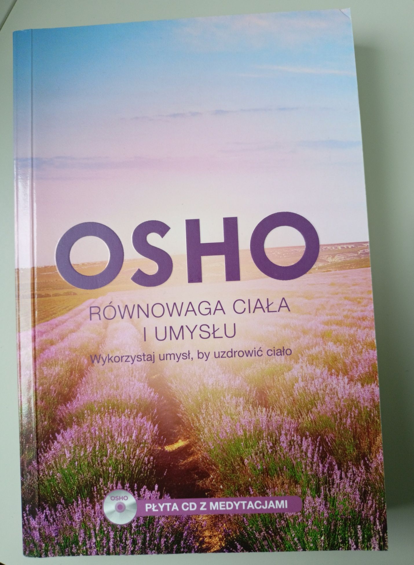 Książka OSHO Równowaga ciała i umysłu z płytą CD