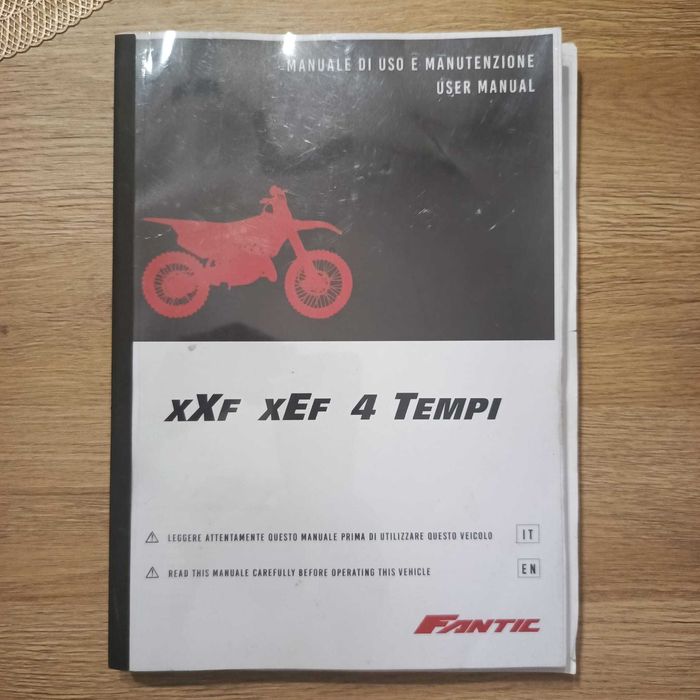 Cross fantic XXF 250 4T 2023 9 mth