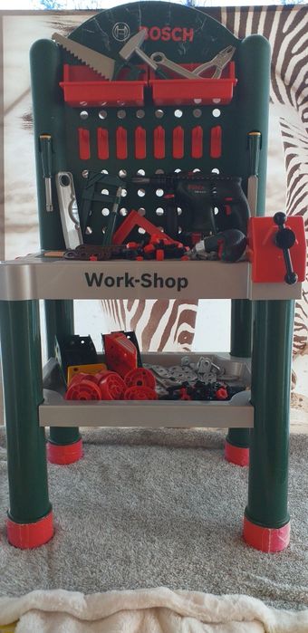 Work-shop Warsztat Klein Bosch wiertarka model samochodu