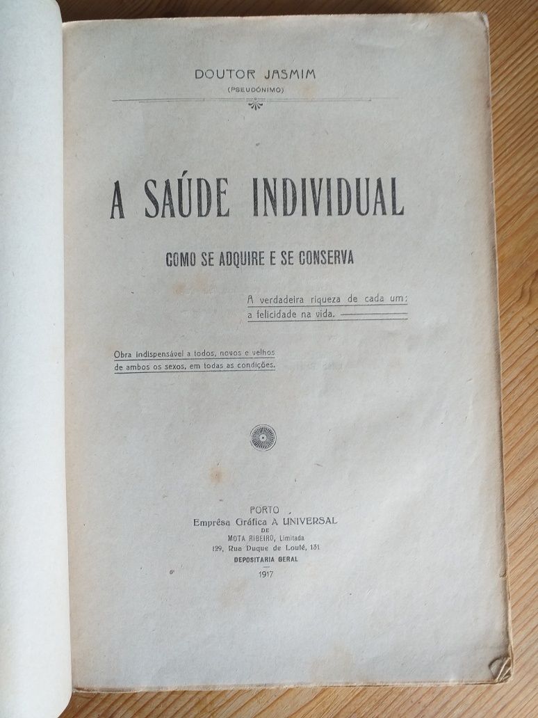 3 livros medicina, A Mulher Medica de sua Casa, 1907