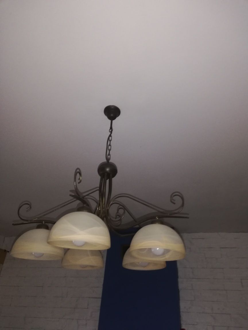 Lampy komplet 4 szt lamp oświetlenie salon