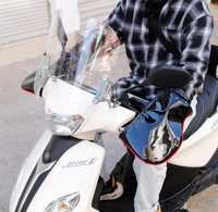 Теплые муфты на руль мотоцикла цехлы мотоварежки защита рук на руль