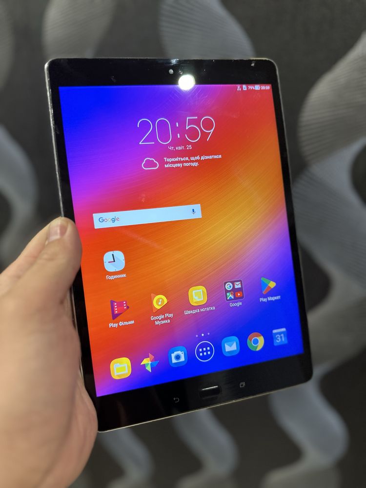 Планшет ASUS ZenPad 3S (4GB, 32GB, Snapdragon 650, 7800mAh)