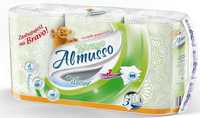 Almusso Bravo zielony 3szt papier toaletowy
