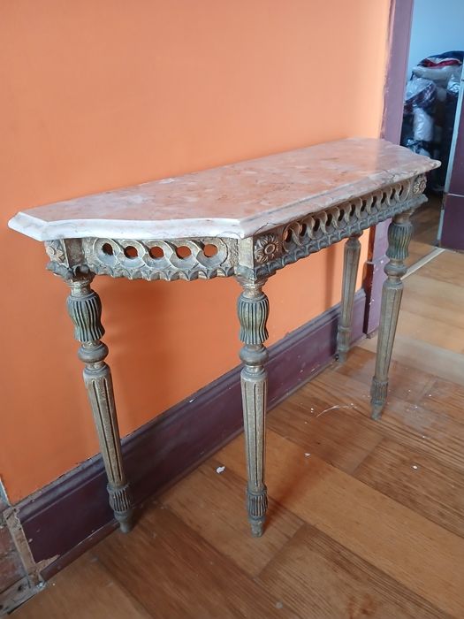 Conjunto mesa e espelho