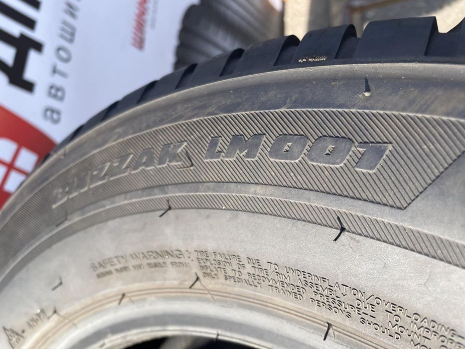 Шини 215/65 R17 Bridgestone зима 2020 рік 7,3 мм 215 65 17