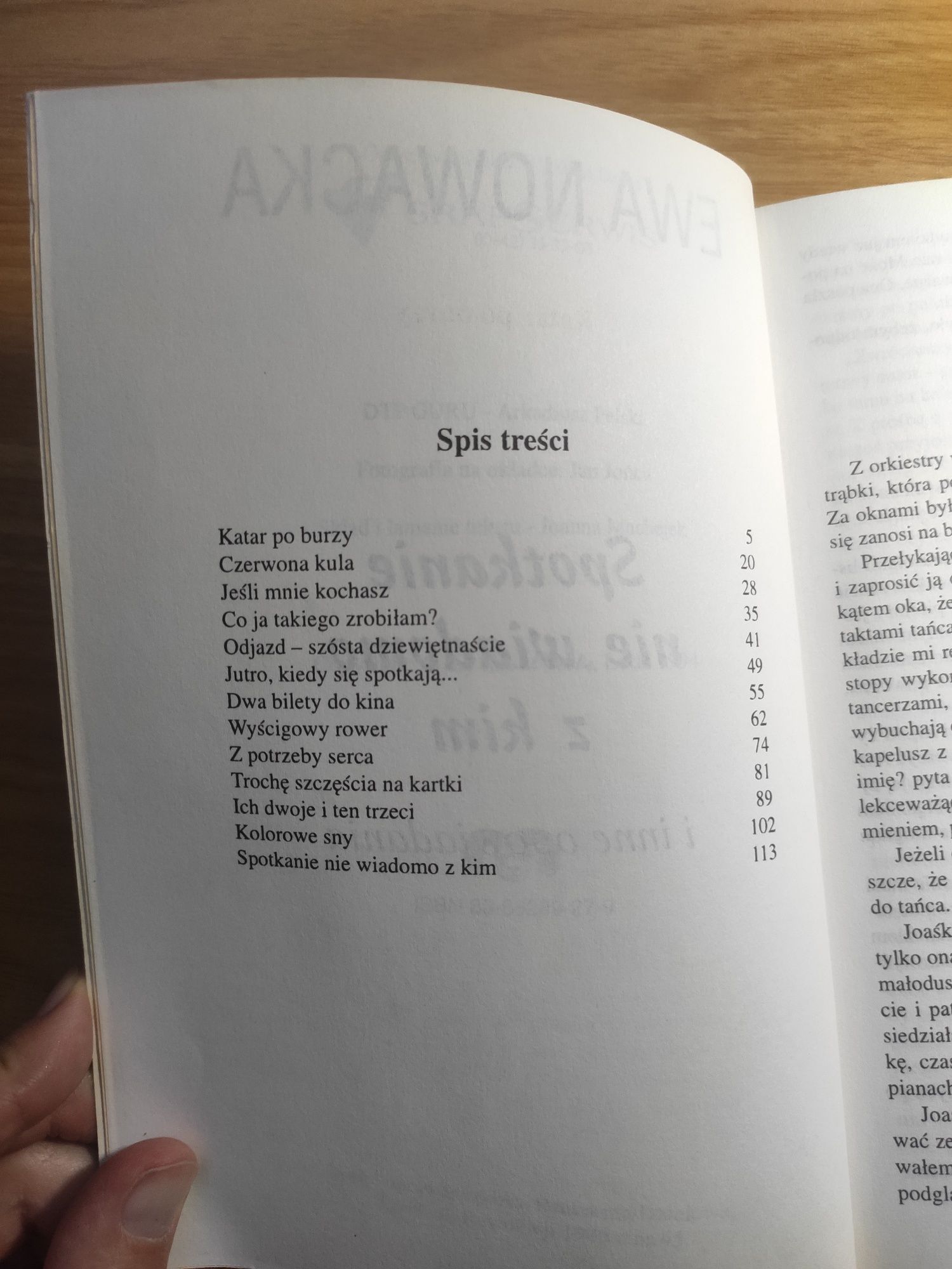 Spotkanie nie wiadomo z kim - Ewa Nowacka