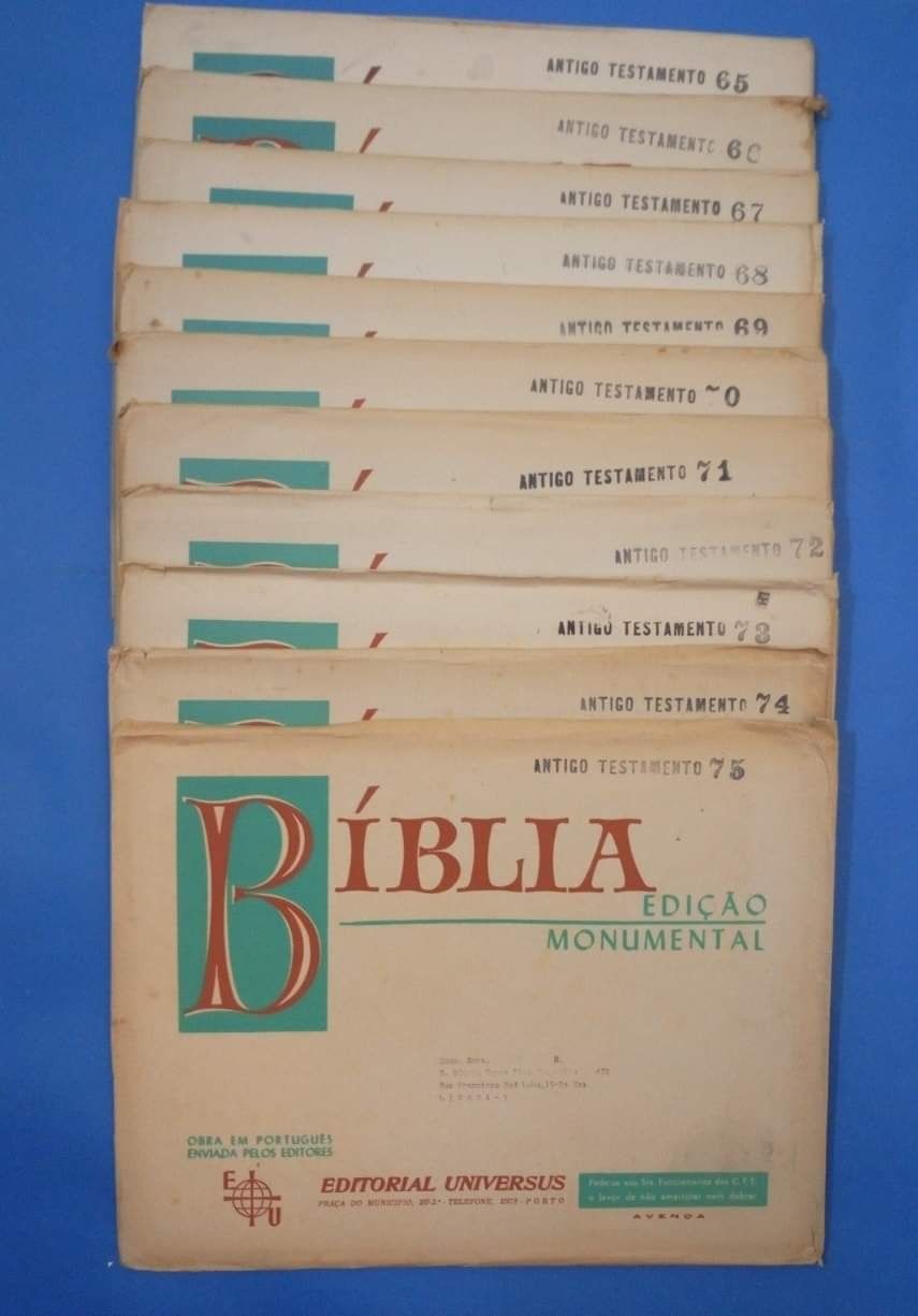 41 fascículos de 1968 novos ainda nos seus envelopes de envio por corr