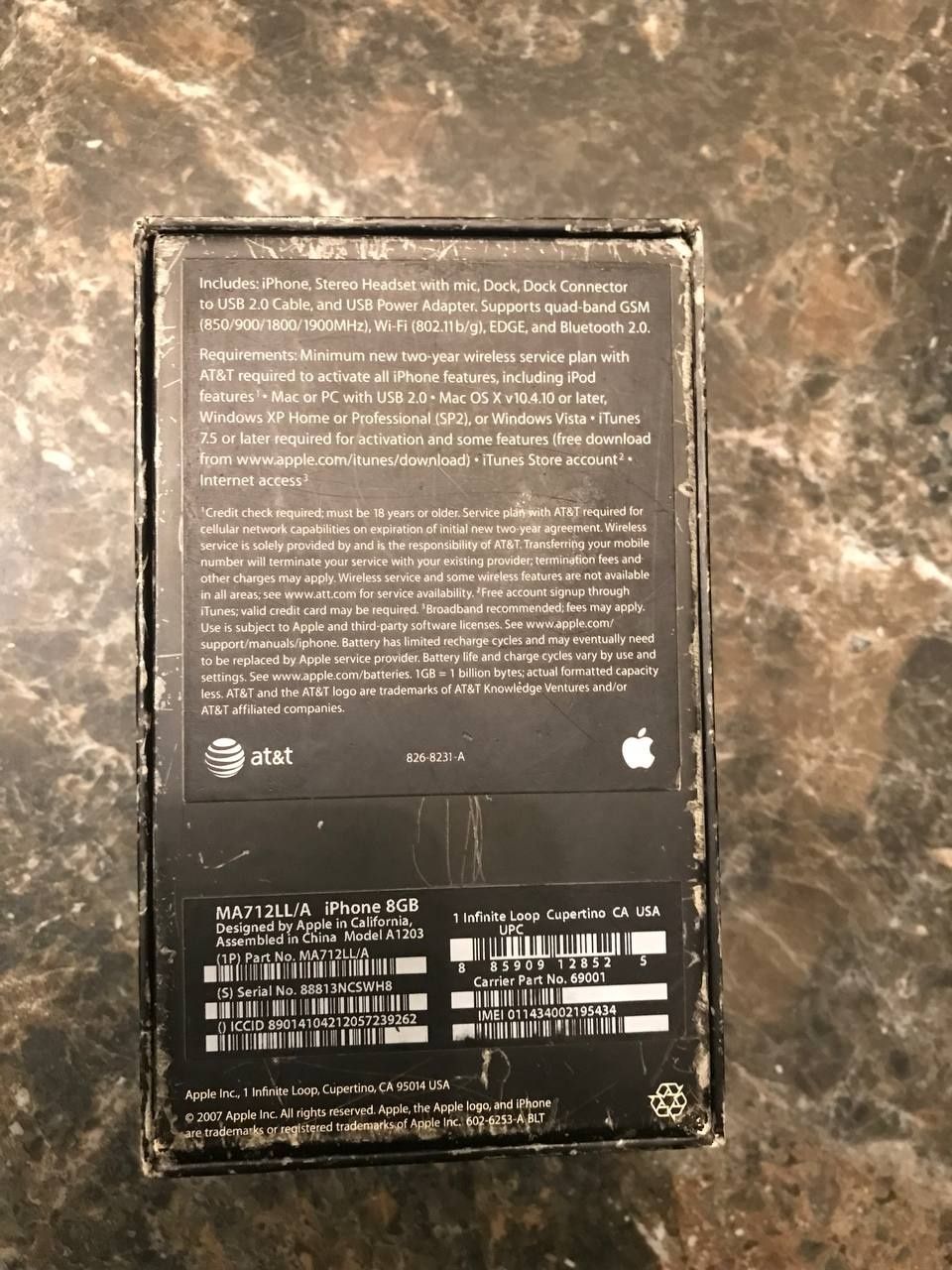 iPhone 2 g 8 gb завод комплект