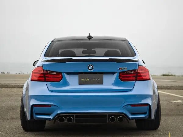 Спойлер BMW f30 f35 f80 накладка на багажник  бленда антикрыло бмв ф30