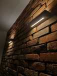 Lampa LED z cegly