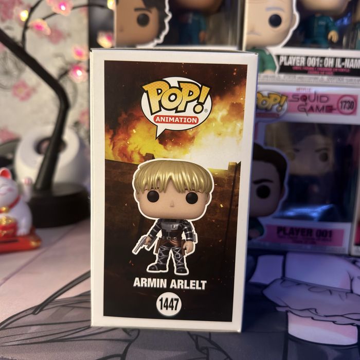 Funko Pop Attack on Titan Armin Arlert Metallic