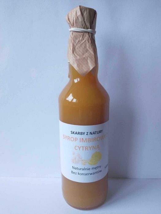 Syrop imbirowo cytrynowy Sok 500ml