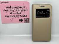 Etui Smart Look Z Okienkiem Złote Samsung Galaxy S9