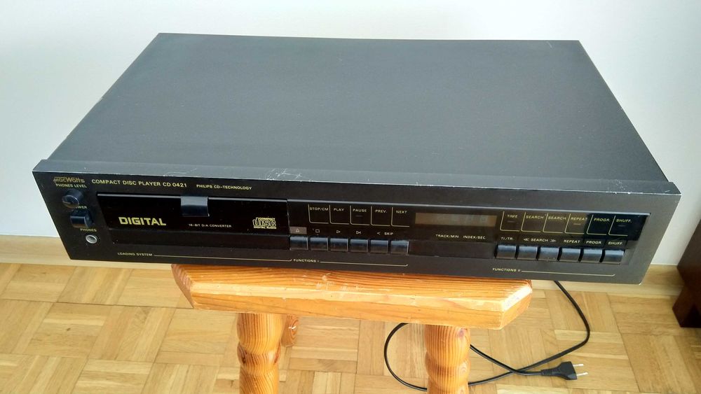 Odtwarzacz płyt CD 0421 Diora/Mac Watts+oryginalna instrukcja obsługi