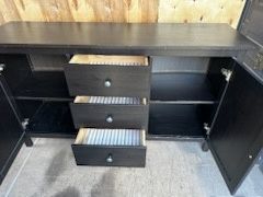 Komoda kredens IKEA Hemnes sosnowy ciemny brąz stan bardzo dobry