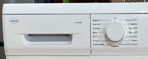 Maquina de lavar roupa Icecool 6kg IC106W1 A++
