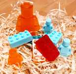 Mydełko naturalne ekologiczne ręcznie robione Lego zestaw
