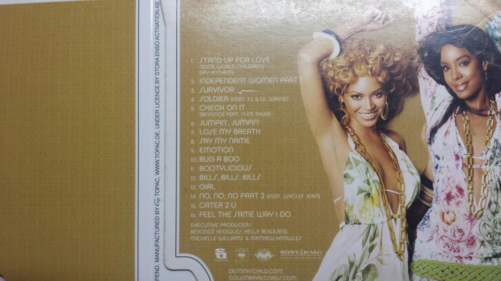 Destiny's Child #1's (cd)