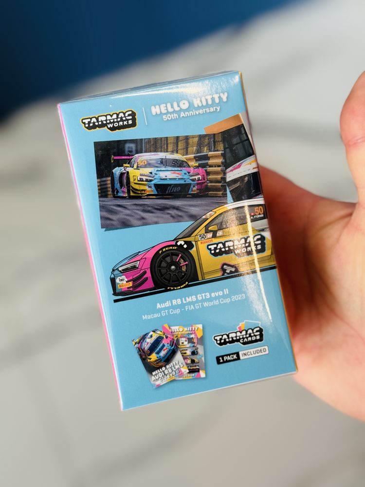 Hello Kitty x Tarmac Works Audi R8 LMS Evo II Macau Grand Prix Race V.