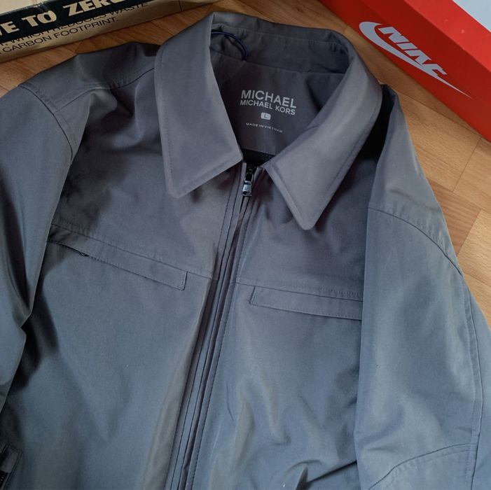 Work jacket, L куртка робоча, vintage, old money MICHAEL KORS сіра