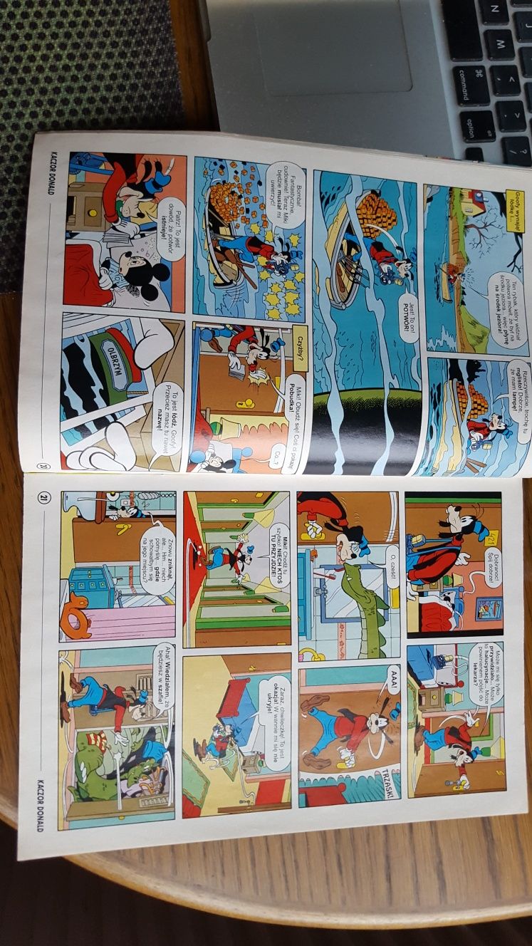 Komiks Kaczor Donald 1999r Nr.21