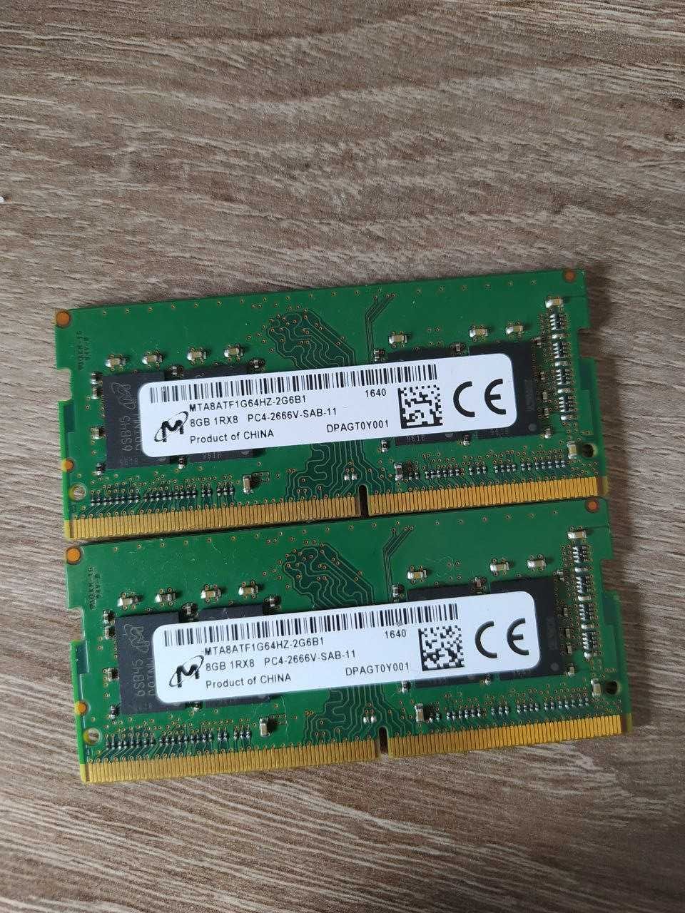 SO-DIMM Micron / hynix DDR4 4-8-16gb 2133 2666