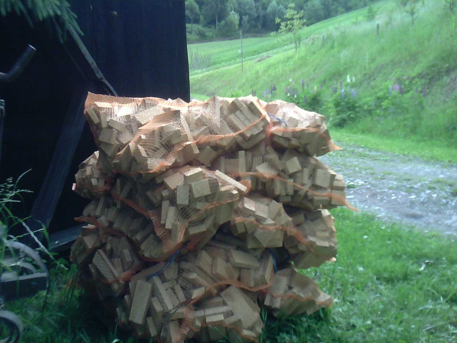 Opał we workach,zrzyny