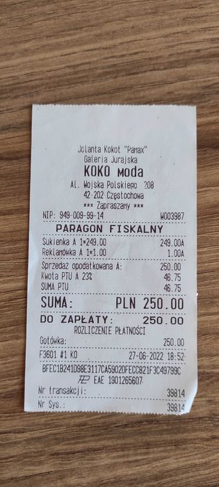 Koko Moda Sukienka Koko Moda r. 36 Wesele