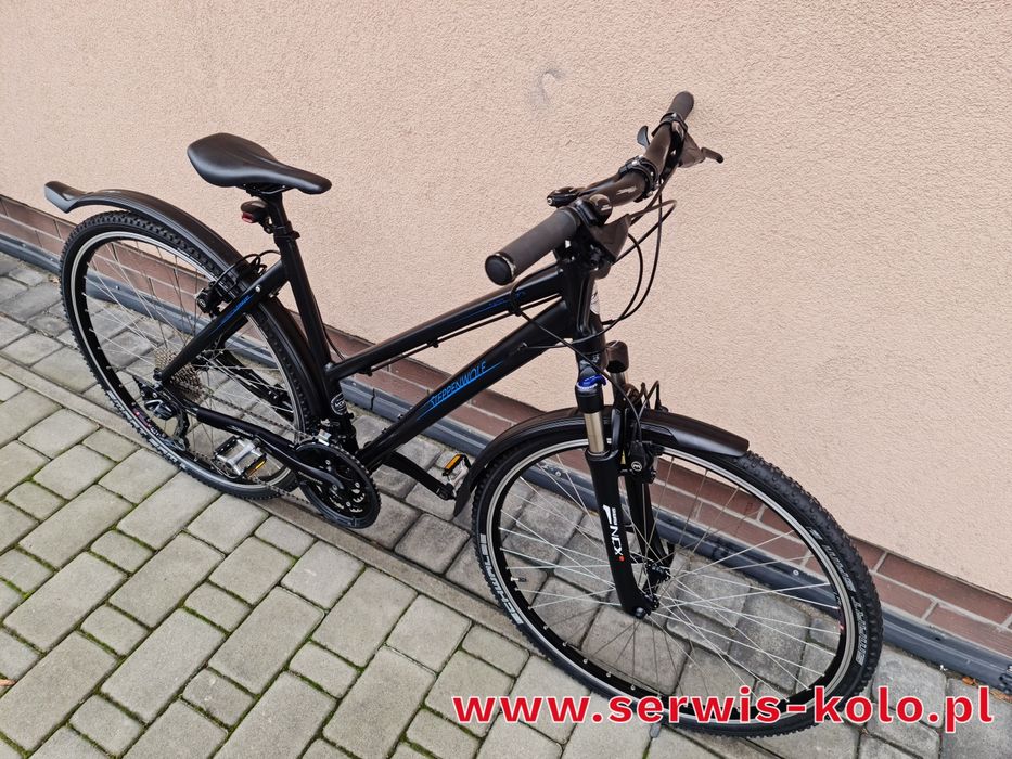 Rower damski crossowy STEPPENWOLF koła 28 SHIMANO DEORE aluminium