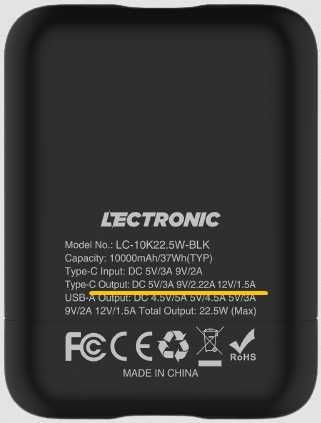 Кабелі 12/20V USB-C з PD trigger