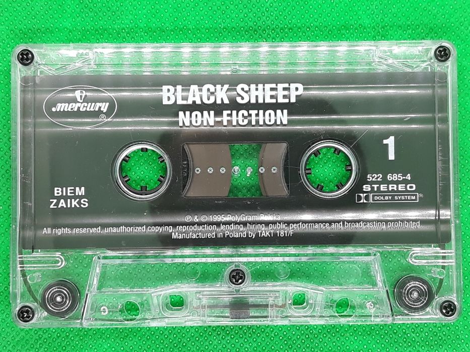 Kaseta Black Sheep Non-Fiction 1994r.