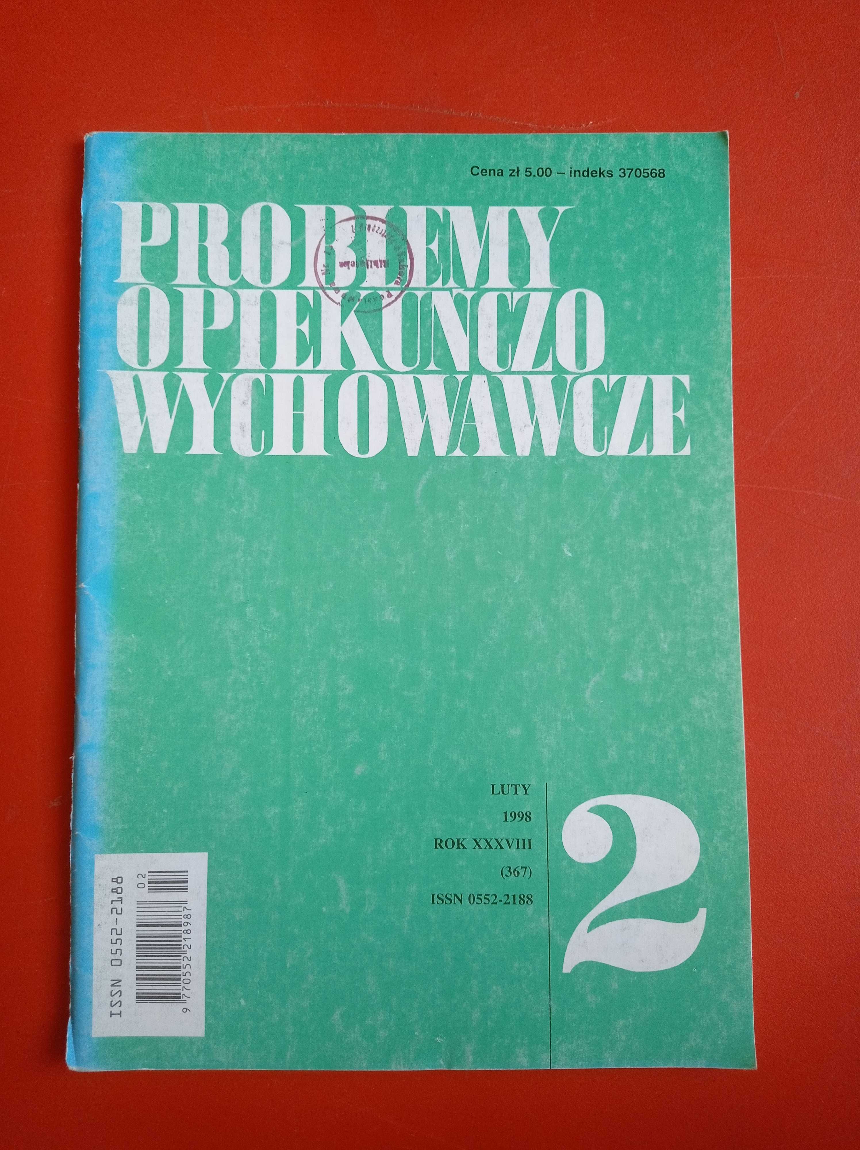 Problemy opiekuńczo-wychowawcze, nr 2/1998, luty 1998