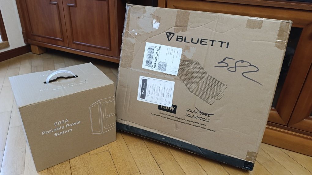 Bluetti EB3A + Сонячна панель PV120 Європа (EU)