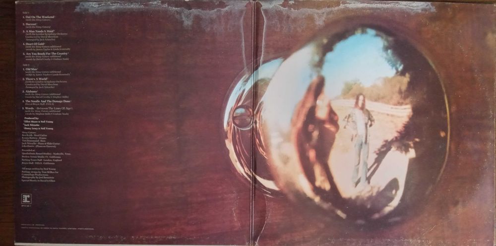 Neil Young	- - - - -	Harvest	- - - - -	LP