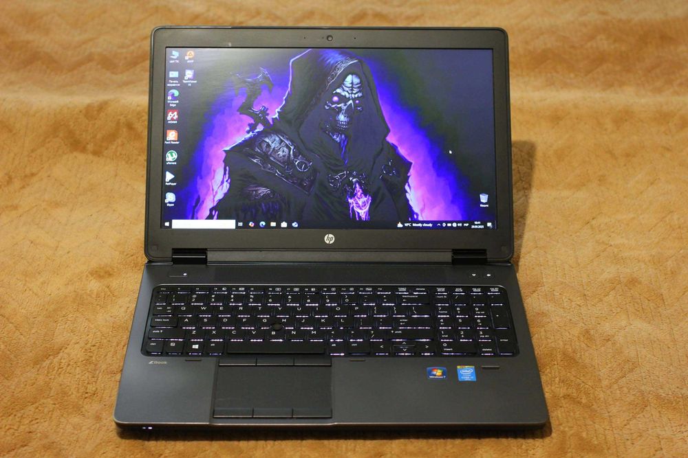 HP Zbook G2/i7- 4810MQ 8x/Nvidia K2100 2GB/16GB/SSD512+1TB/АКБ4ч/15FHD