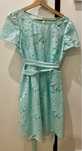 Vestido verde água Naf Naf