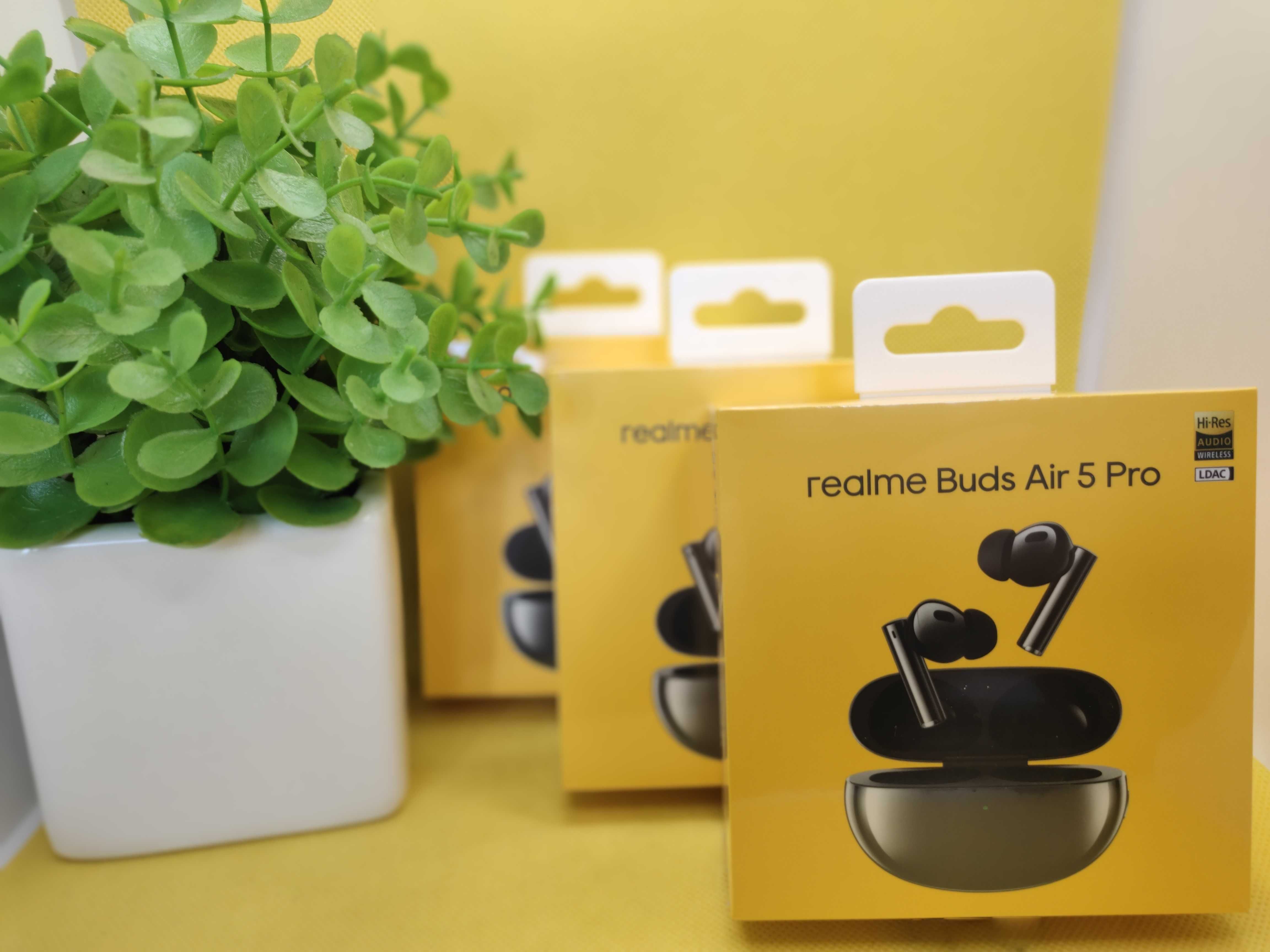 ⇒ Realme Buds Air 5 Pro Global - наушники с BT5.3 ANC 50dB  LDAC 40ms.