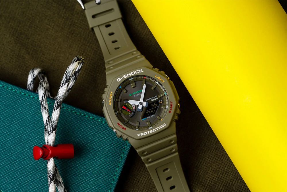 Часы Casio GA-B2100FC-3A ! Оригинал! Фирменная гарантия 2 года!