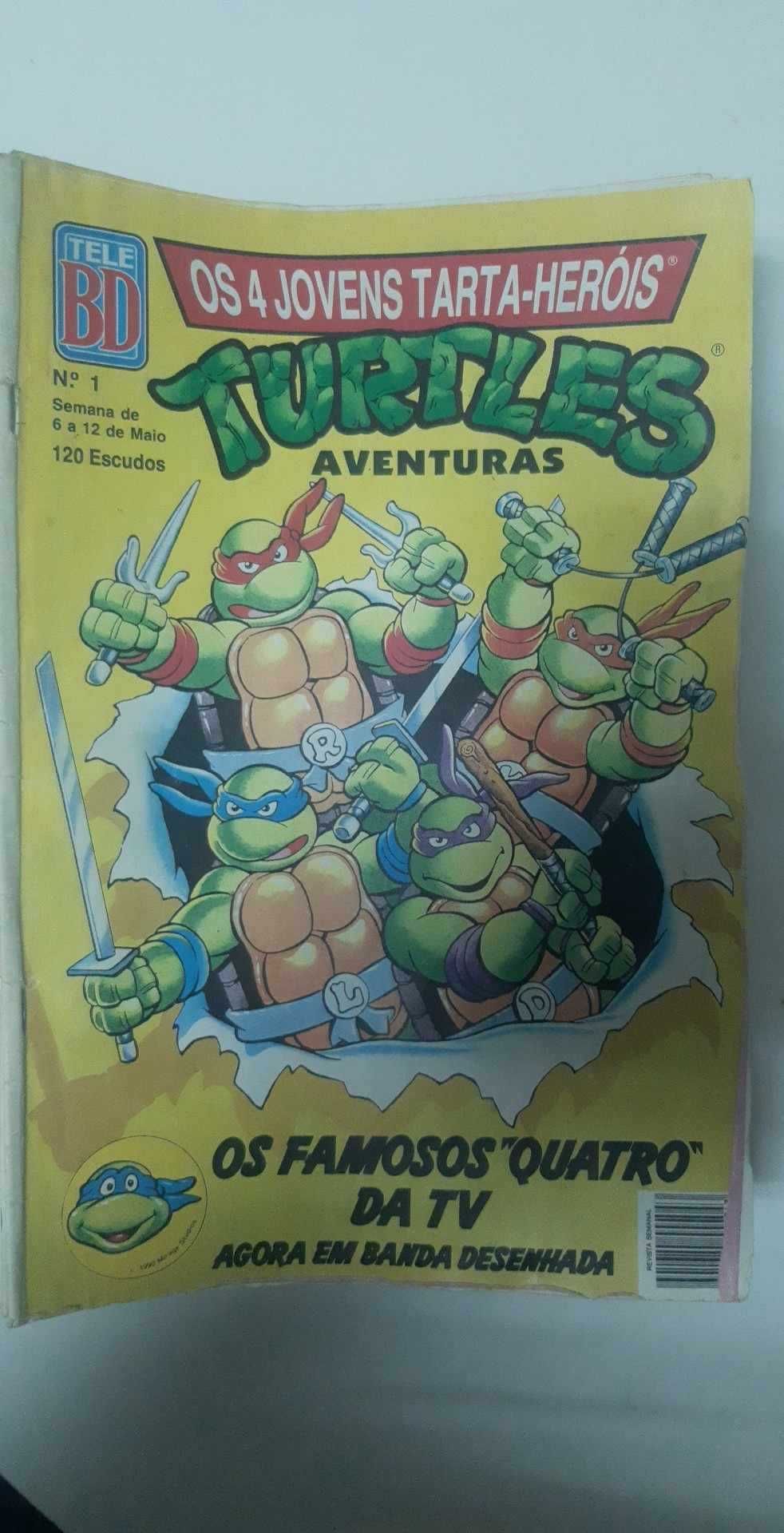 Coleção completa Revista Tartarugas Ninja