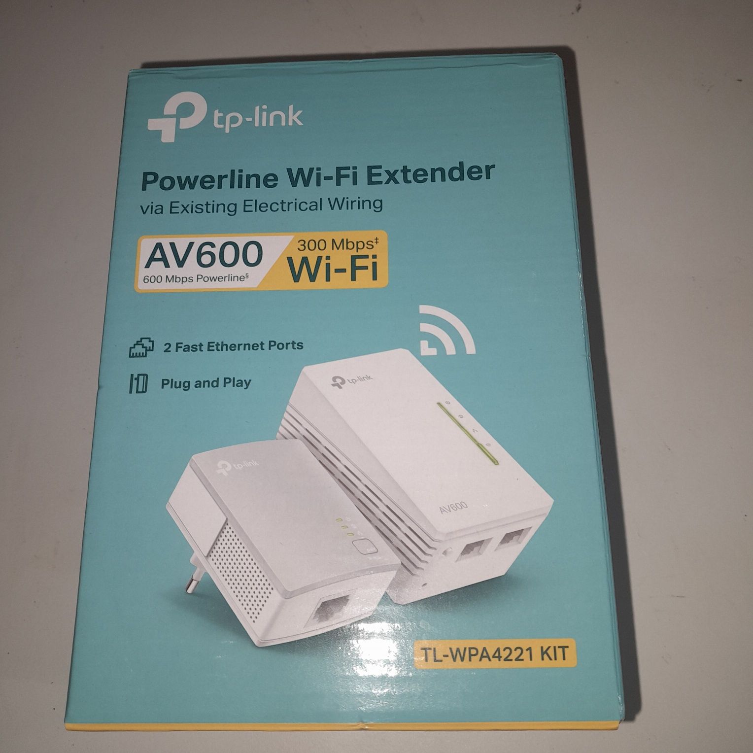 Extensor  de alcance  Wifi Tp-link TL -WPA4221 KIT