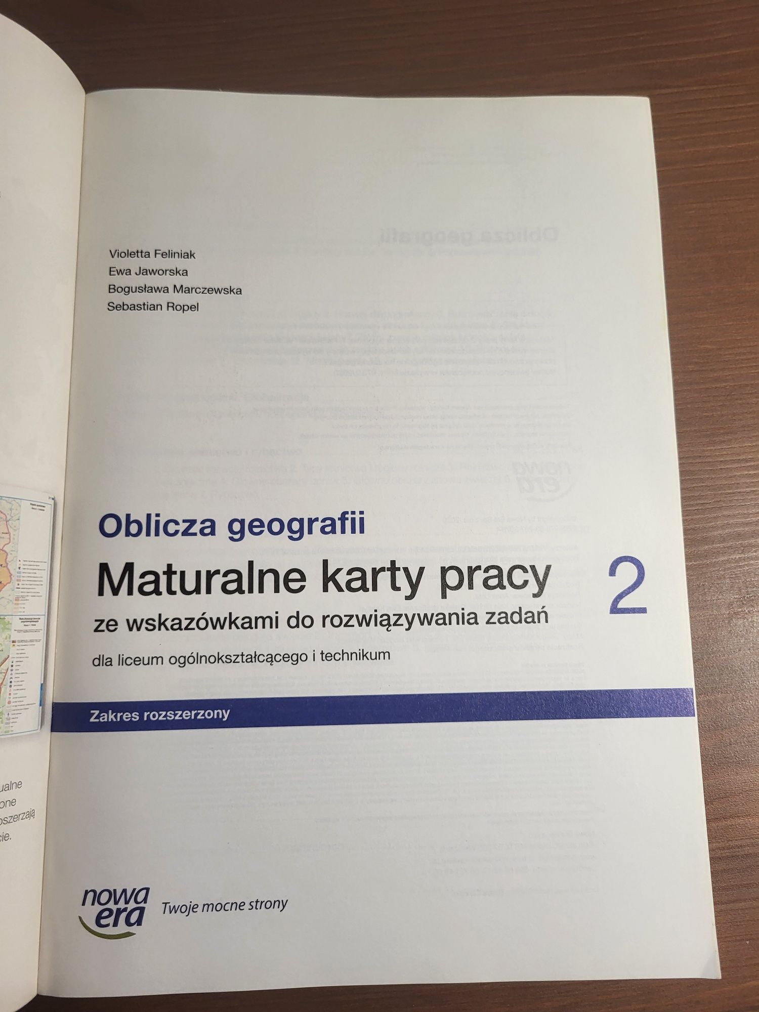 Maturalne karty pracy oblicza geografii 2, zakres rozszerzony